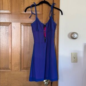 Blue and Pink Dollskill Strappy Dress
